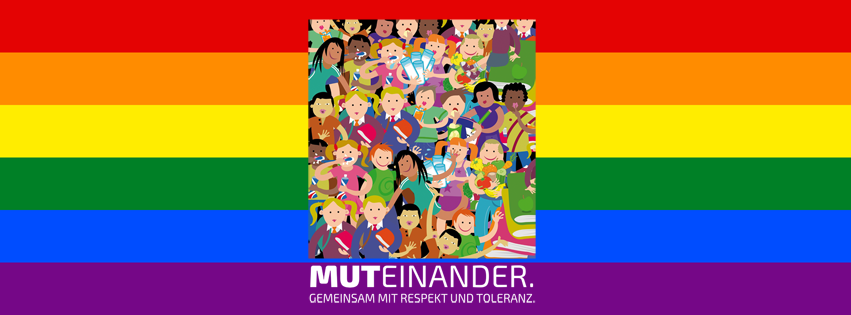 Muteinander. Gemeinsam mit Respekt und Toleranz.